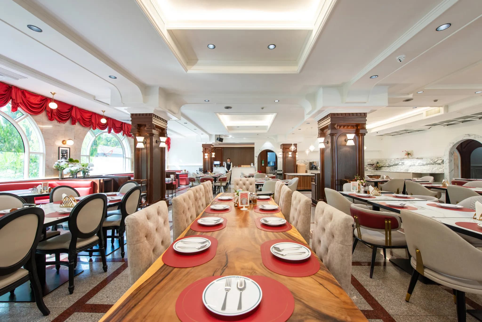 พื้นที่ที่นั่งในร้านอาหาร